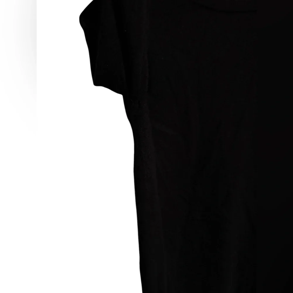 J. Jill Black Crew Neck Cashmere crewneck tunic Sweater women’s sz Small Petite - Picture 2 of 8